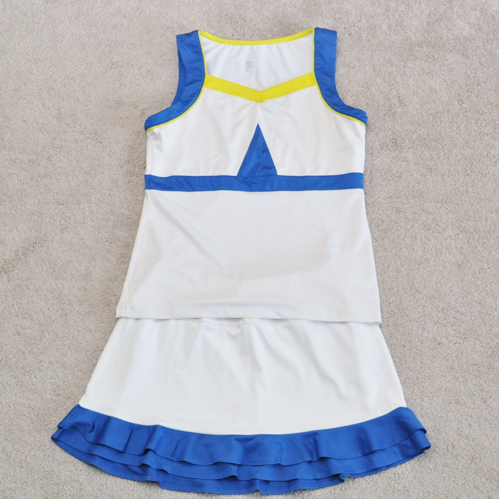 Bundle:Tail White Blue Tennis outfit Sz S